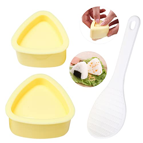 Moule à onigiri triangulaire, moule à sushis, moule à boule de riz pour la maison, le déjeuner, les repas et les bento pour enfants Cover
