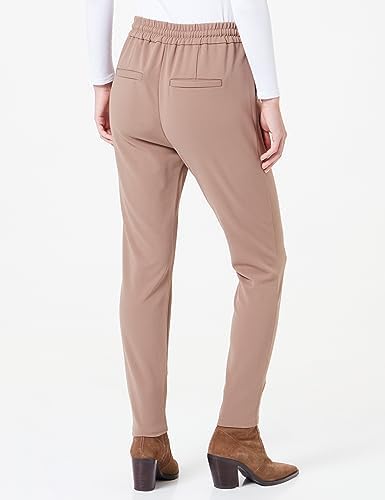 VERO MODA Vmeva Mr Loose String Coated PNT Ga Noos broek voor dames, zwart, XL / 32L