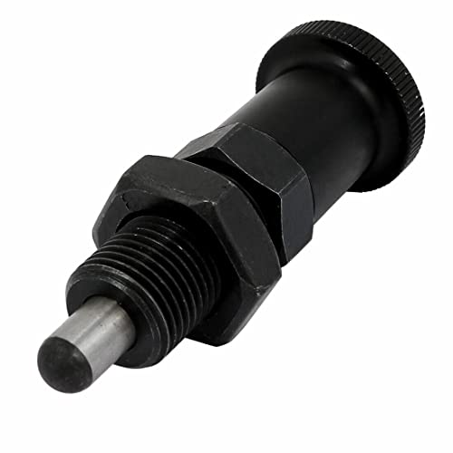 Tool parts M16 Thread 12mm Pin Length Carbon Steel Non Lock-out Type Indexing Plunger