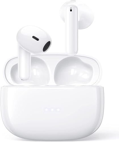 Wireless Earbuds for AirPods,Bluetooth 5.3 in Ear Headphones,40H Playtime Wireless Bluetooth Earphones with Noise Cancelling Mic, HiFi Stereo Deep Bass Earbuds IPX8 Waterproof for iPhone/Android