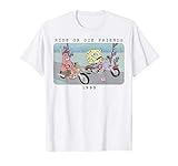 SpongeBob SquarePants Ride Or Die Friends 1999 Portrait T-Shirt