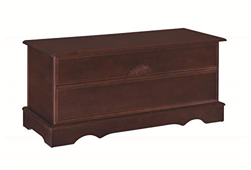 Coaster Home Furnishings Cedar Chest with Warm Brown, 16" D x 40" W