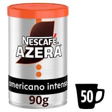 Image of Nescafe Azera Americano Intense Instant Coffee with Ground Beans, 90g