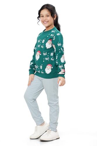 Image of Ninos Dreams Full Sleeves Girls Christmas Sweatshirts