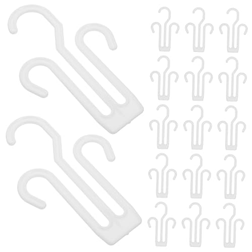 HOOTNEE Pp Material Shoe Hangers 30 Pcs Drying Racks for Shoes Slippers Boots Hanging Storage Hooks