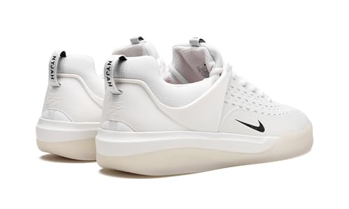 Nike SB Zoom Nyjah 3 Skate Shoes (DJ6130-100, White/Summit White/Hyper Pink/Black) Size 7.53