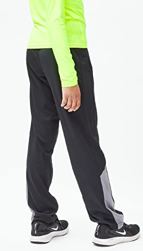 DEVOPS Boys Active Performance Workout Athletic Training Pants [2 Pack]2