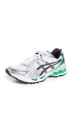 Image of ASICS Men's Gel-Kayano 14 Sportstyle Shoe, 5, White /Malachite Green