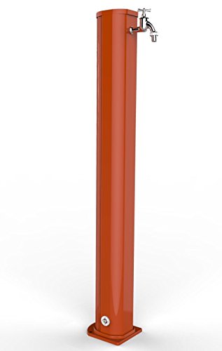 Fuente Lavapies Con Grifo Jolly Naranja Arkema