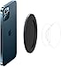 Kuaguozhe für Magsafe Pop Base, Magnet Base für Socket/Grip/Telefonringhalter, kompatibel mit Magsafe Case und iPhone 13/ iPhone 12/12 Pro Max / 12 Pro / 12 Mini für DJI OM 5/4 / 4 SE (Schwarz)