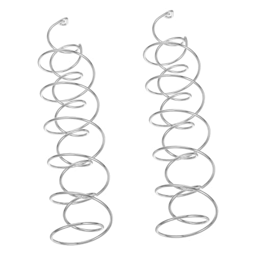 Happyyami 2pcs DIY Wind Chime Parts Spiral Accessories Wind Spinner Spiral Hanging Ornaments for Craft Projects Yard Decorations Dreamcatchers Outdoor Decor