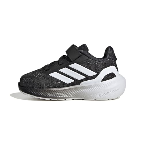 Image of adidas Baby Marvel Run Falcon 5 Elastic Lace & Strap Shoe