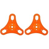 VOSAREA 2pcs Sealing Machine Splint Cup Sealer Parts Manual Cup Sealing Machine Accessory Sealer Guard Plate Parts Film Stopper Plastic Orange