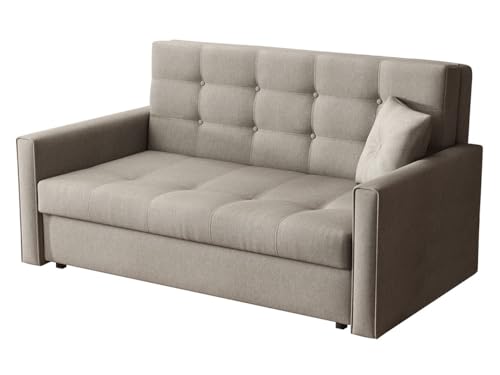 Mirjan24 Sofa Viva Lux III mit Schlaffunktion, 3 Sitzer Polstersofa mit...