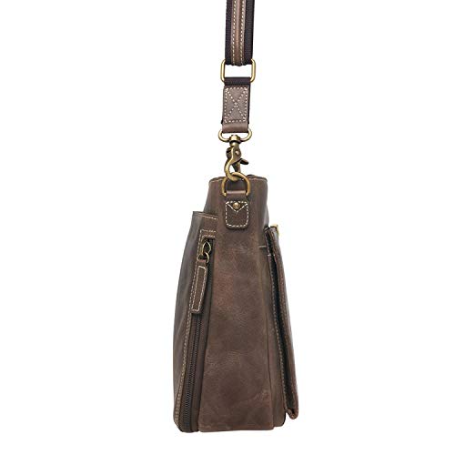 Bolso cruzado tipo bandolera distressed Buffalo miniatura 3
