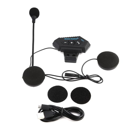 BOROCO Intercom Moto, BT12 V5.0 + EDR/CSR Casque Bluetooth...
