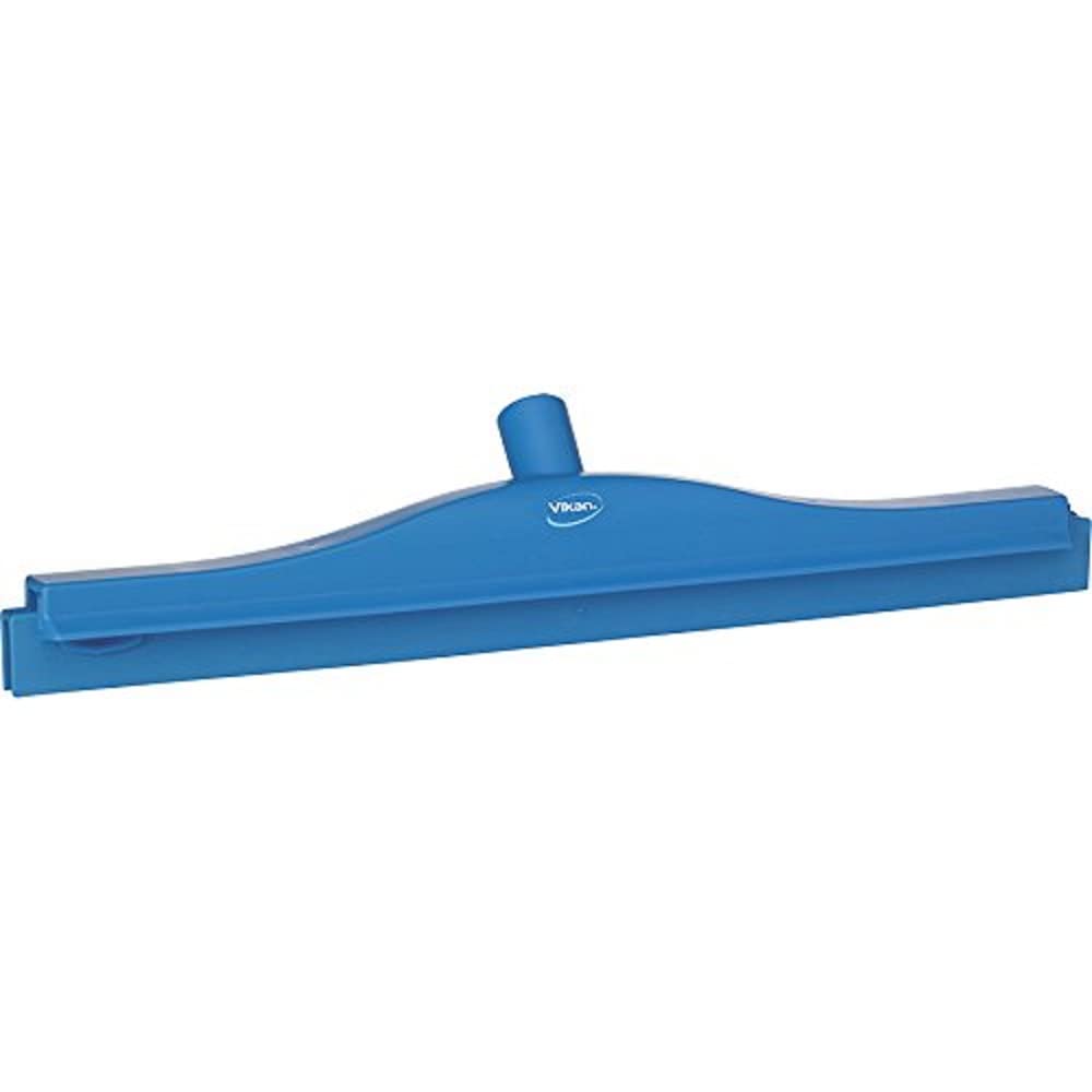 Vikan Blue Squeegee,Ultra Hygiene,Dbl Blade,20",Pp/Rb,Bl, 7713,