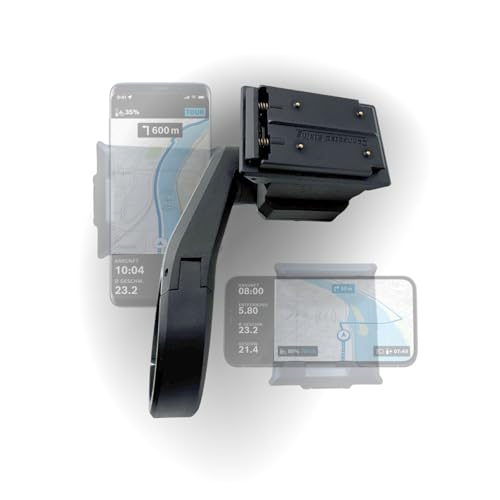 Generisch 90 Grad Vertikal Adapter Hochformat passend für Bosch Smartsystem/Smartphone Grip & KIOX 300/500