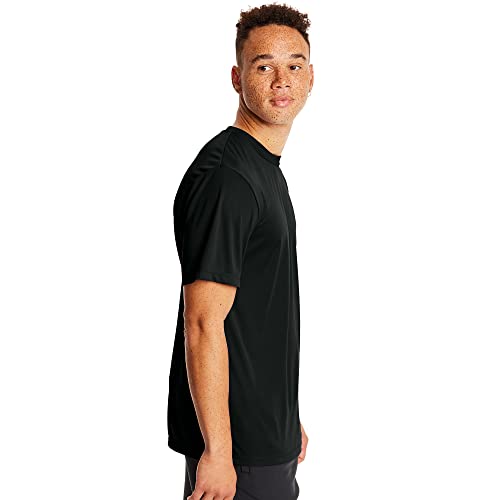 Hanes Mens Cool Dri Performance T-Shirt, Moisture-Wicking Short Sleeve Tee, 40+ UPF Protection, 2 Or 5 Pack