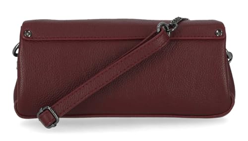 Harley-Davidson Women's Bar & Shield Leather Flap Crossbody Purse - Oxblood3