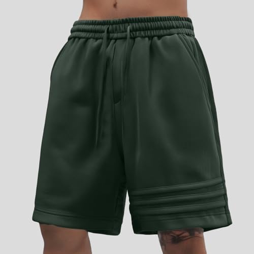 Short d'été décontracté ample de 127 cm à trois bandes - 2