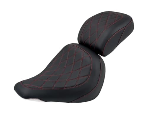 Selle moto coussins de voyage pour rouler à deux en Softail Breakout et Fat Boy
