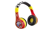 eKids Paw Patrol Kids Bluetooth Headphones, Wireless Headphones with Microphone Includes Aux Cord, Volume Reduced Kids Foldable Headphones for School, Home, or Travel