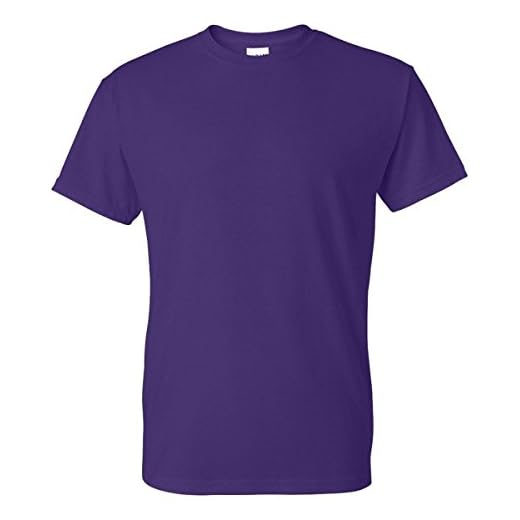 Gildan Mens DryBlend 50 Cotton/50 Poly T-Shirt, XL, Purple