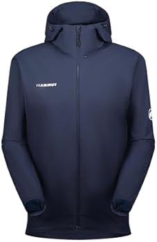 Mammut 1011-00322 Granite Soft Shell Hooded Jacket, Asian Fit