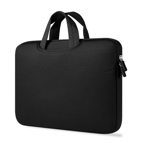eWINNER Laptop Tablet Sleeve Case Slim Travel Men Women Handle Bag Durable Business Messenger Briefcases for MacBook Air Pro Retina (13 inch Black)