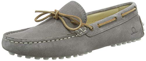 Chatham Women's Aria Moccasins, Grey, 6 UK