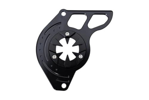 avdb-moto Cubre Cárter Piñón Salida de Caja compatible con HONDA MSX125 GROM 2013-2015, MSX 125 GROM 2016-2020 (Negro)