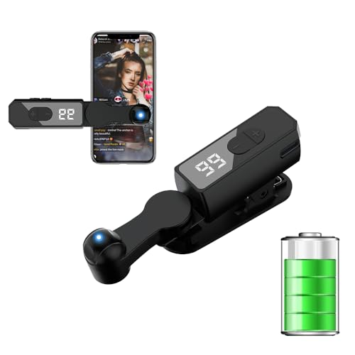 Wriless Auto Clicker for iPhone Android Phone Tapper for Tiktok Built-in Battery Screen Auto Tapper for Tiktok Live Game Likes & Reward Tasks Rechargeable