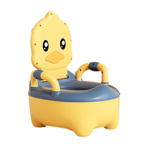 Inicio De Entrenamiento Para Ir Al Baño Para Niños, Silla Para Ir Al Baño | Entrenador Para Ir Al Baño De Animales Con Guardia De Y Apoyo De Espalda - Bottom No Skid, Entrenador De Baño Con Asas