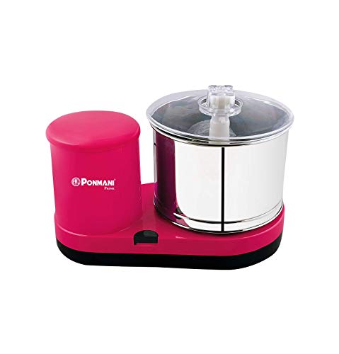 Ponmani Prime - Table Top Wet Grinder 2Ltr (Red)