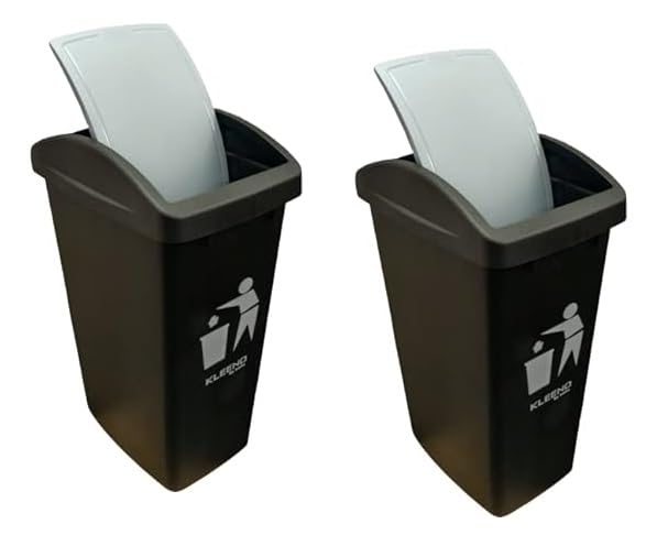 Cello Plastic Garbage Swing-Lid Dustbin 48 Ltr
