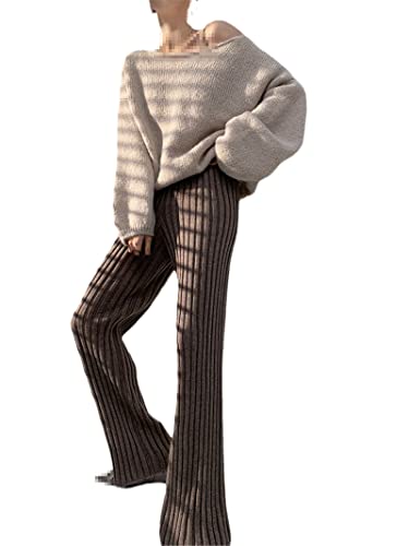 Pantalon large en tricot Sweejim la solution stretch contre l'inconfort hivernal