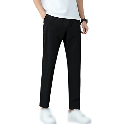 Pantalon de sport d'été anti-transpiration à séchage rapide noir