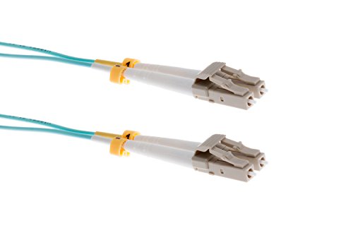 CablesAndKits 10M LC-LC OM4 40G 50/125 Multimode Duplex Fiber Patch Cable