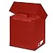 Ultra Pro Solid Red Deck Box, Adultos Unisex, Carta Standard
