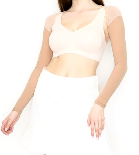 Skin-Tight Golf Bolero Women Ultimate UV Protection Comfortable Fit Arm Sleeves Base Layer Inner Top Long Sleeves