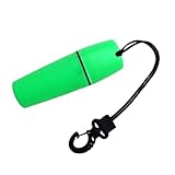 Protege y almacena tus artículos esenciales con esta botella impermeable para actividades acuáticas (verde)