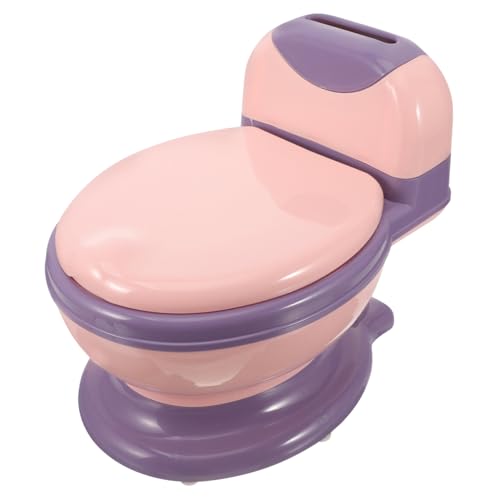 NUOBESTY Portable Potty Training Toilet for Boys and Girls Toddlers Realistic Design Soft Seat Easy to Use Home Travel