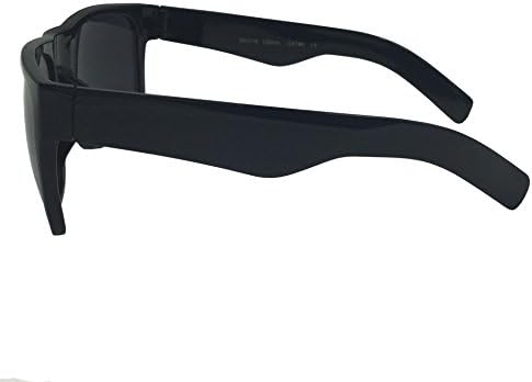 large frame black sunglasses