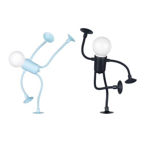 Luce Notturna A Forma di Divertente con Intercambiabile Luci Notturne DIY per La Stanza Degli Adulti per Decorazioni da Camera da Letto + blu nero