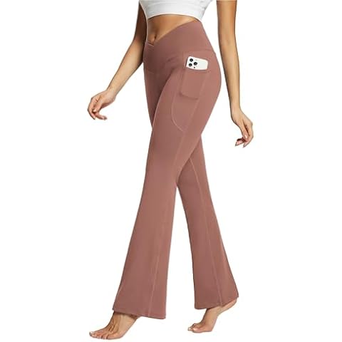 BALEAF Women's Flared Leggings with Pockets Cover