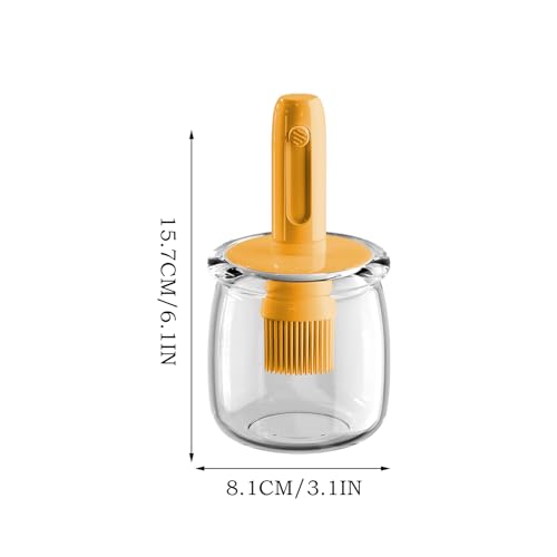 Contenedor de cocina plegable con cepillo para utensilios y barbacoa 6