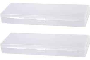 Transparent Pencil Case - Perfect for Office and School Supplies