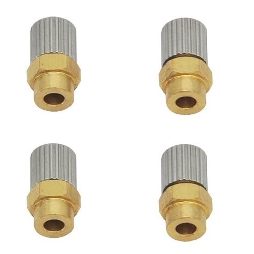Connecteur à souder buse cuivre 3mm mamelon huile hydraulique RC bulldozer 1/14