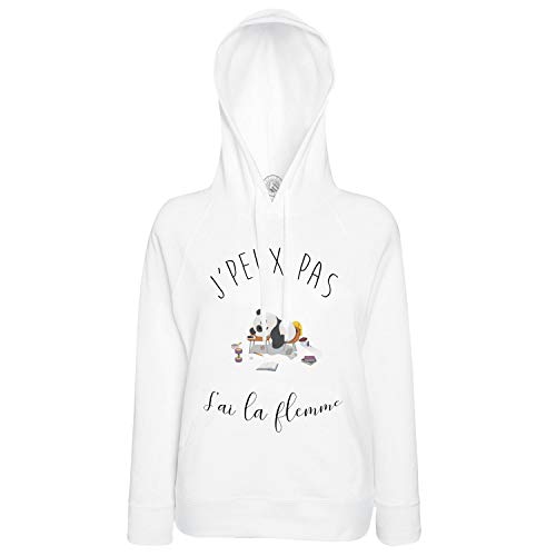 Sweat à capuche panda idée cadeau drôle pour adolescent paresseux